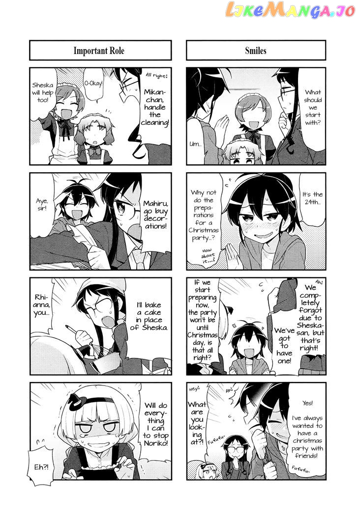 Majo to Houki to Kurobuchi Megane chapter 37 - page 4