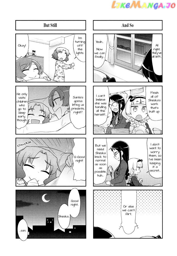 Majo to Houki to Kurobuchi Megane chapter 37 - page 6