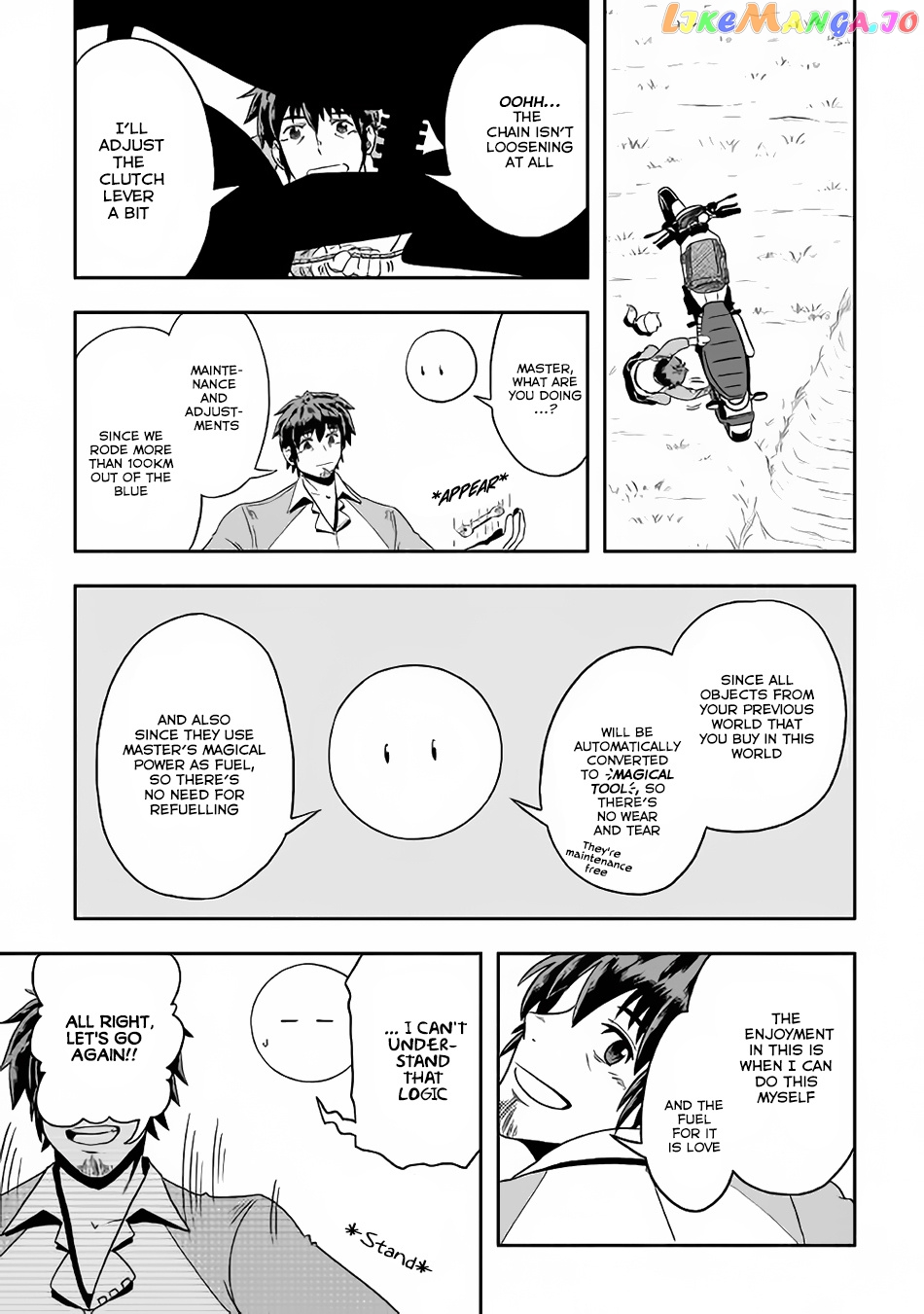 Isekai ni Tobasareta Ossan wa Doko e Iku? chapter 6 - page 8