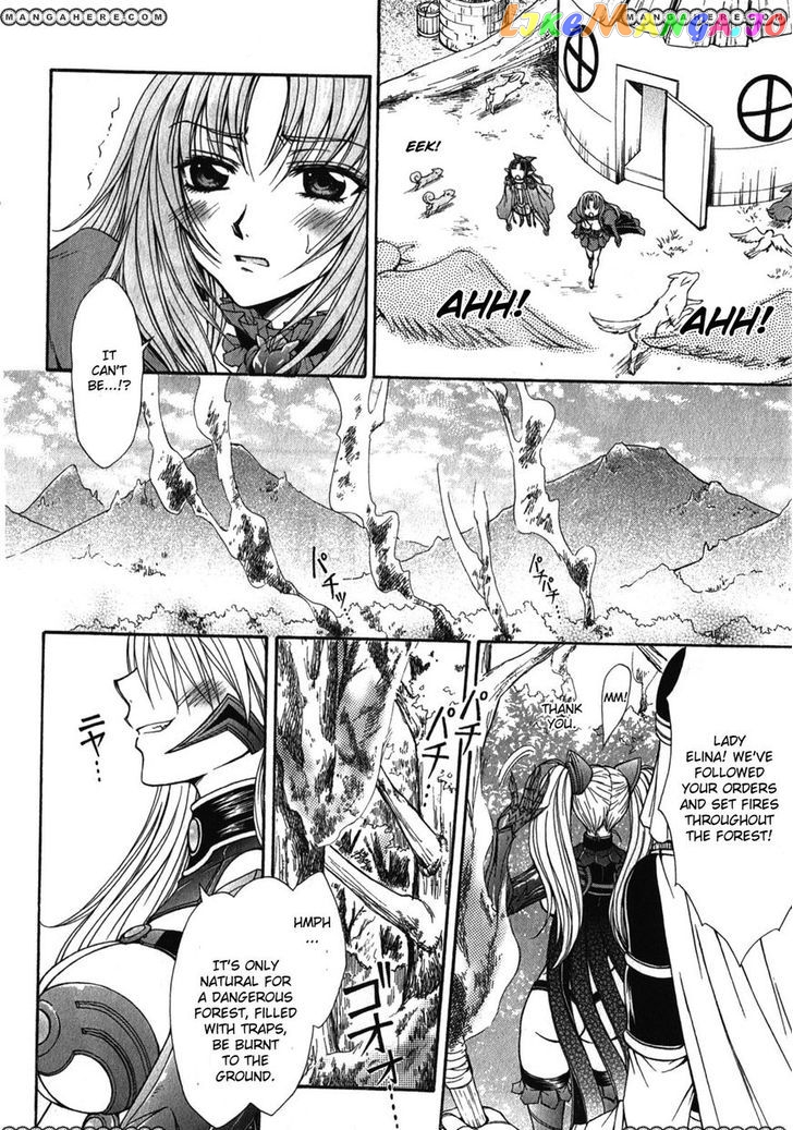 Queen's Blade Rebellion - Aoarashi no Hime Kishi chapter 3 - page 8