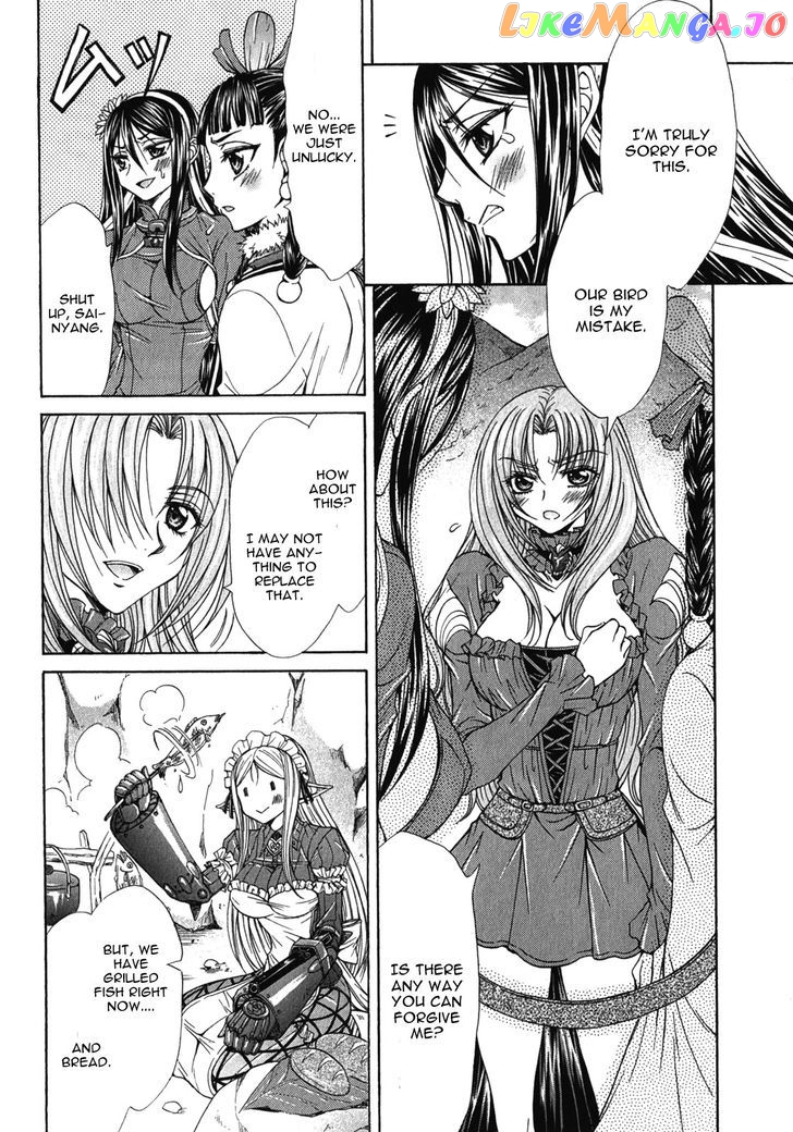 Queen's Blade Rebellion - Aoarashi no Hime Kishi chapter 6 - page 7