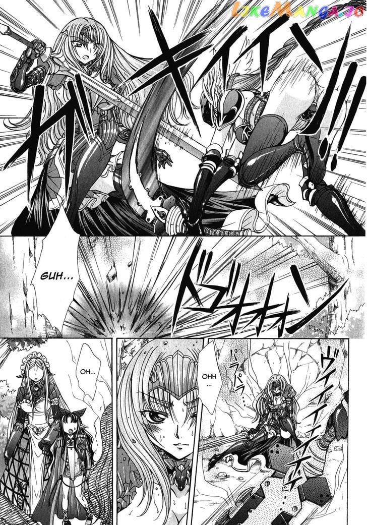 Queen's Blade Rebellion - Aoarashi no Hime Kishi chapter 7 - page 17