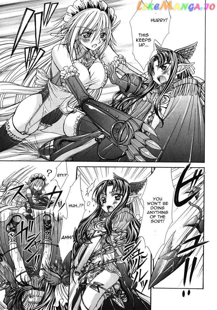 Queen's Blade Rebellion - Aoarashi no Hime Kishi chapter 8 - page 13