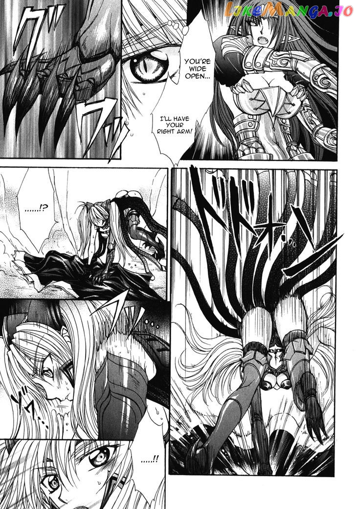 Queen's Blade Rebellion - Aoarashi no Hime Kishi chapter 9 - page 13