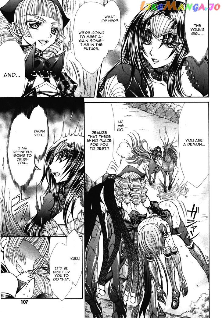 Queen's Blade Rebellion - Aoarashi no Hime Kishi chapter 9 - page 19