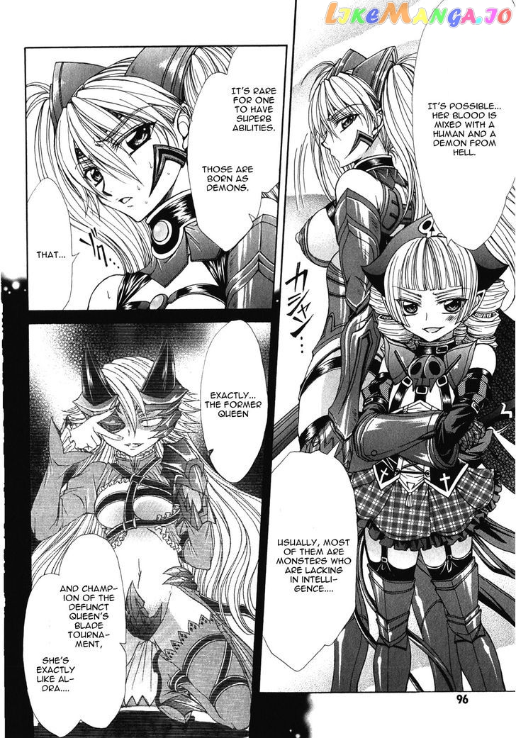 Queen's Blade Rebellion - Aoarashi no Hime Kishi chapter 9 - page 8