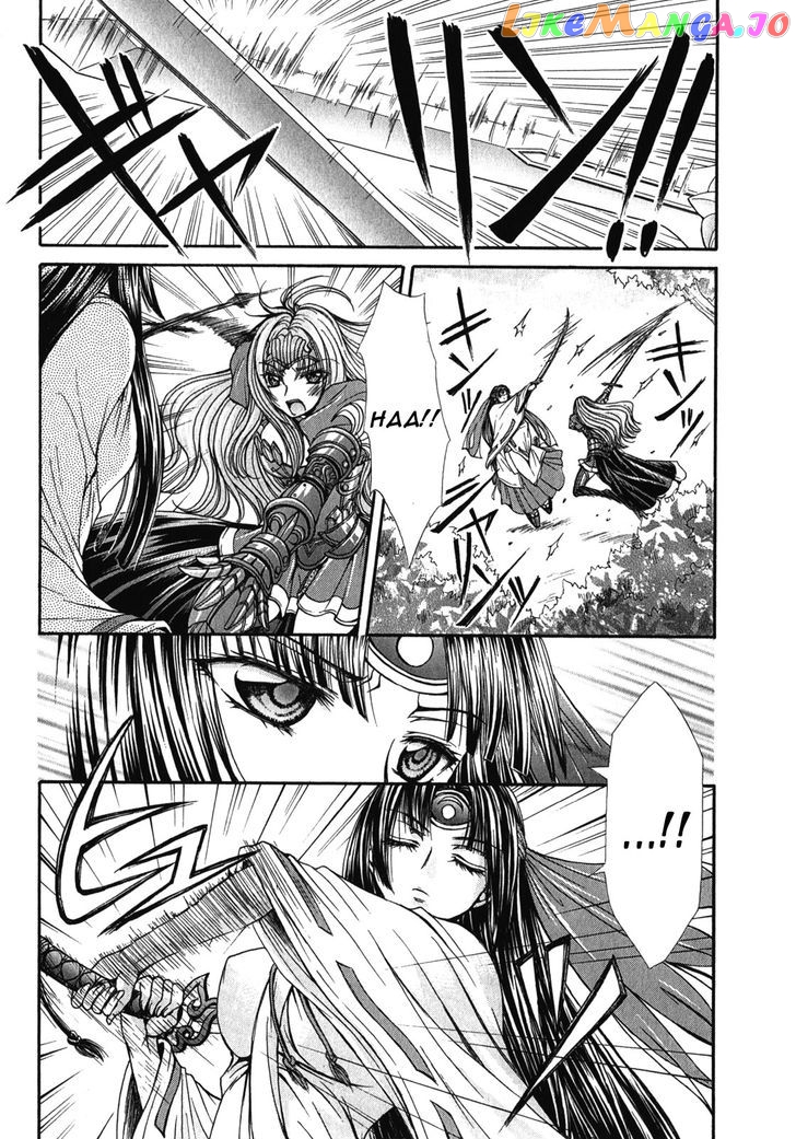 Queen's Blade Rebellion - Aoarashi no Hime Kishi chapter 11 - page 4