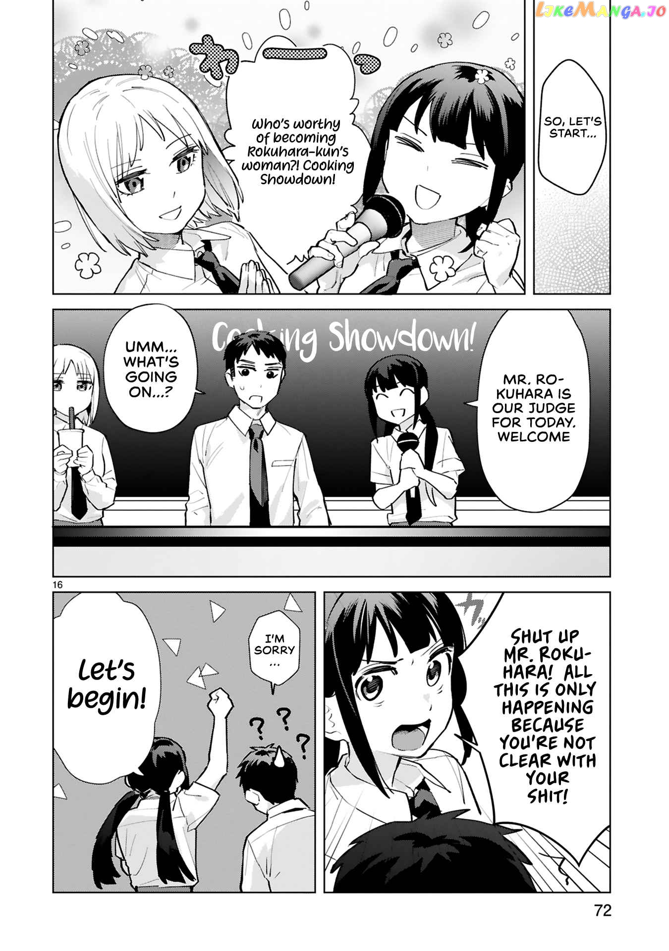 Saki-chan wa Inma no Ko chapter 3 - page 16