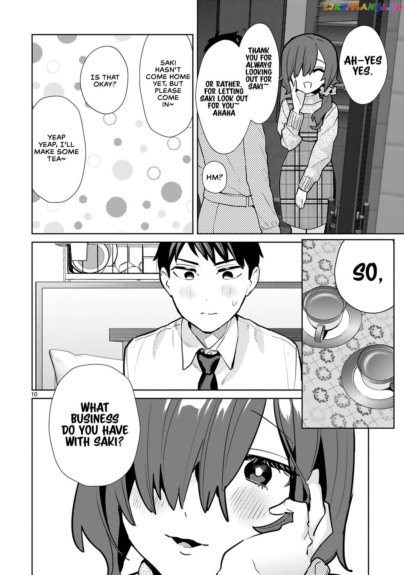 Saki-chan wa Inma no Ko chapter 5 - page 10