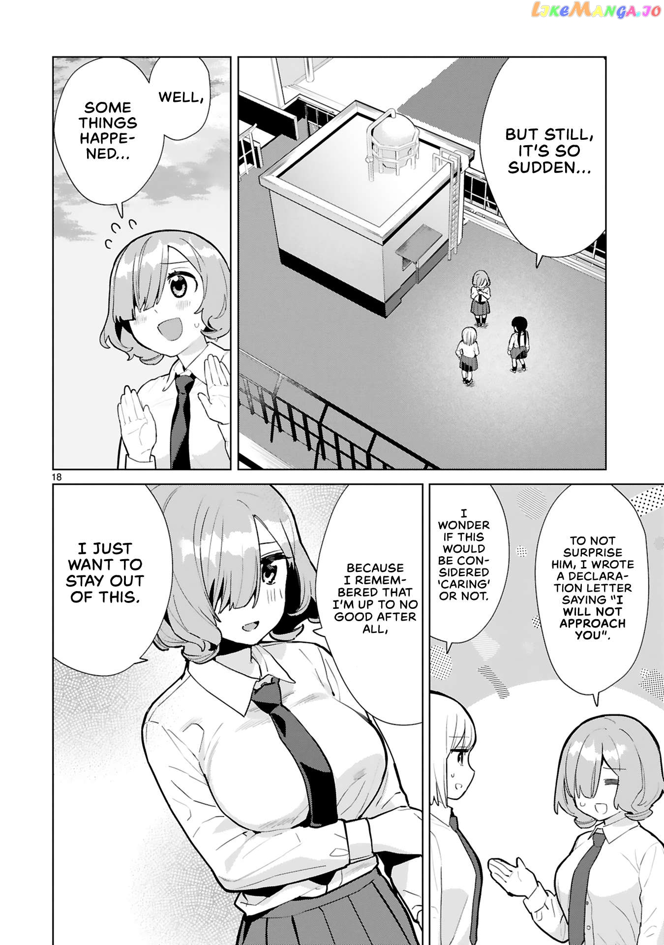 Saki-chan wa Inma no Ko chapter 5 - page 18