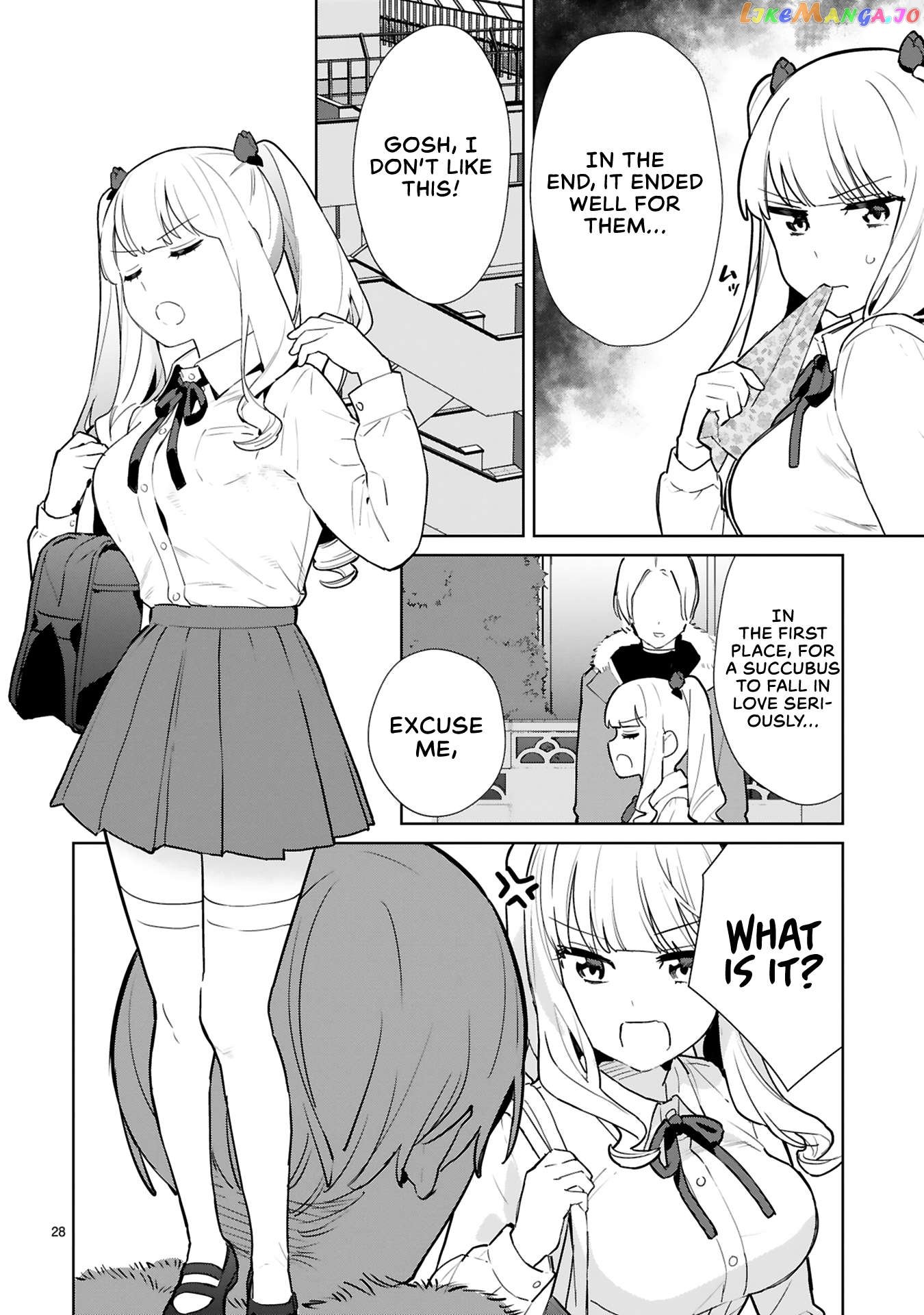 Saki-chan wa Inma no Ko chapter 5 - page 28