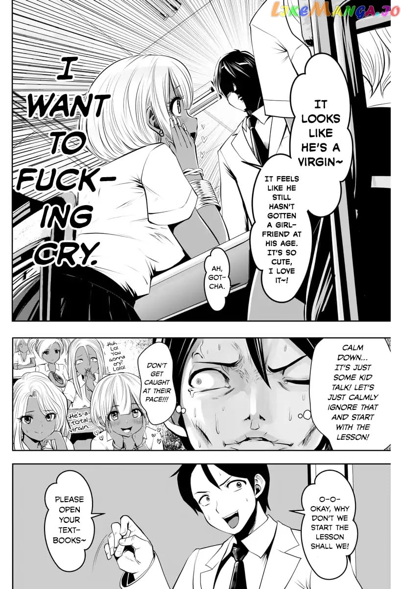 Burakku Gakkou ni Tsutomete Shimatta Sensei chapter 1 - page 7