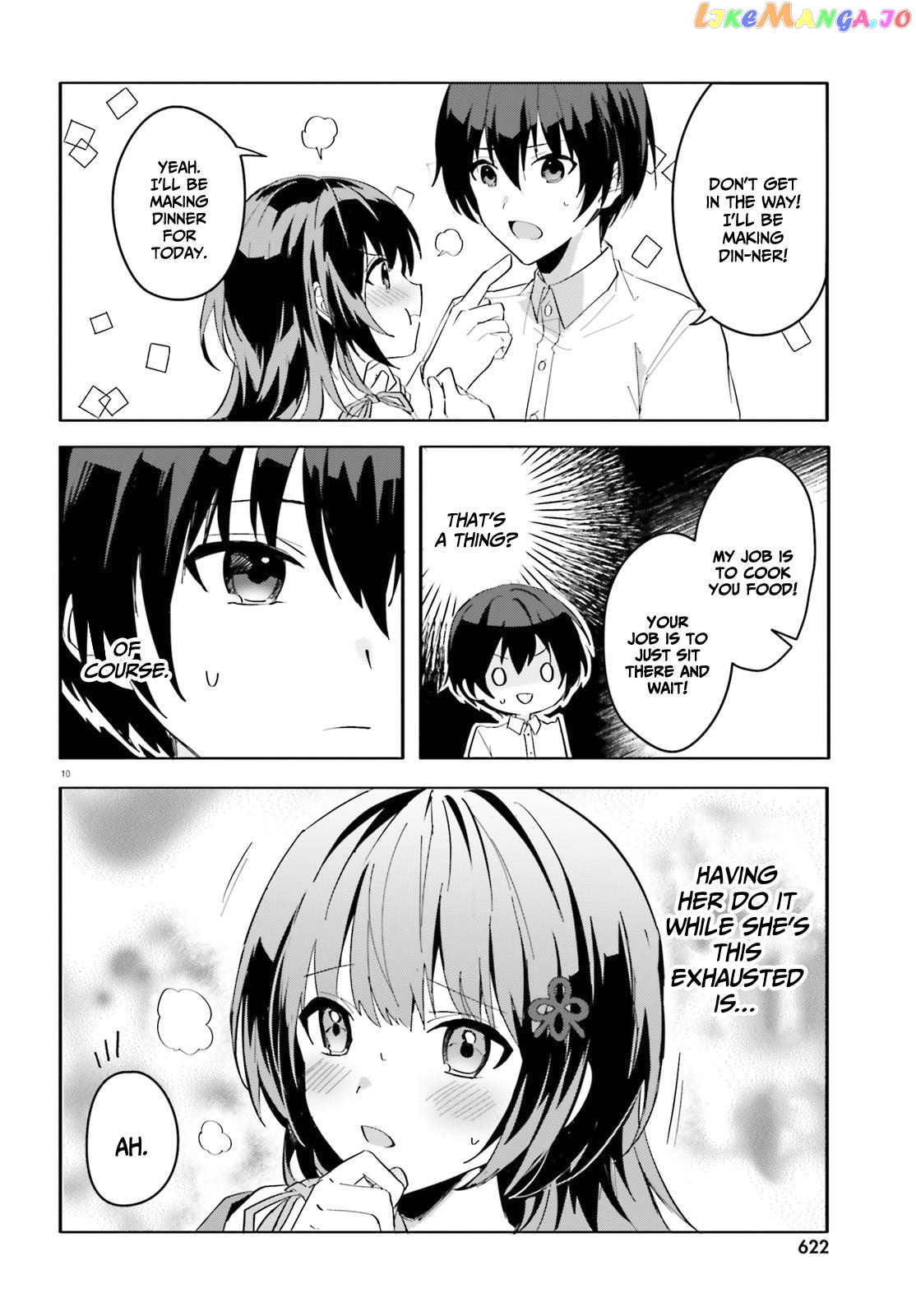 The Plain-Looking Girl, Who Became My Fiancée, Is Only Cute At Home chapter 9 - page 11