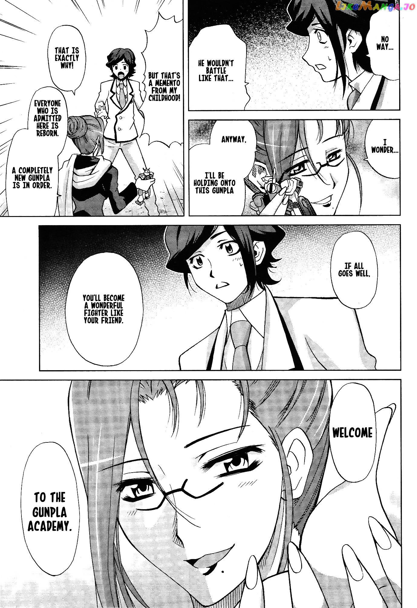 Gundam Build Fighters A chapter 8 - page 10