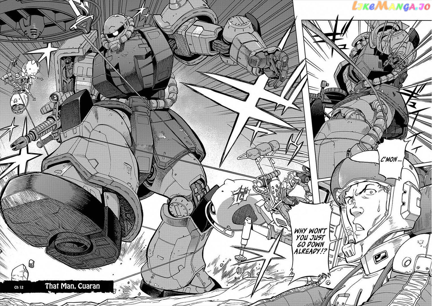 Kidou Senshi Gundam U.C. Hard Graph - Tetsu no Kanba chapter 12 - page 2