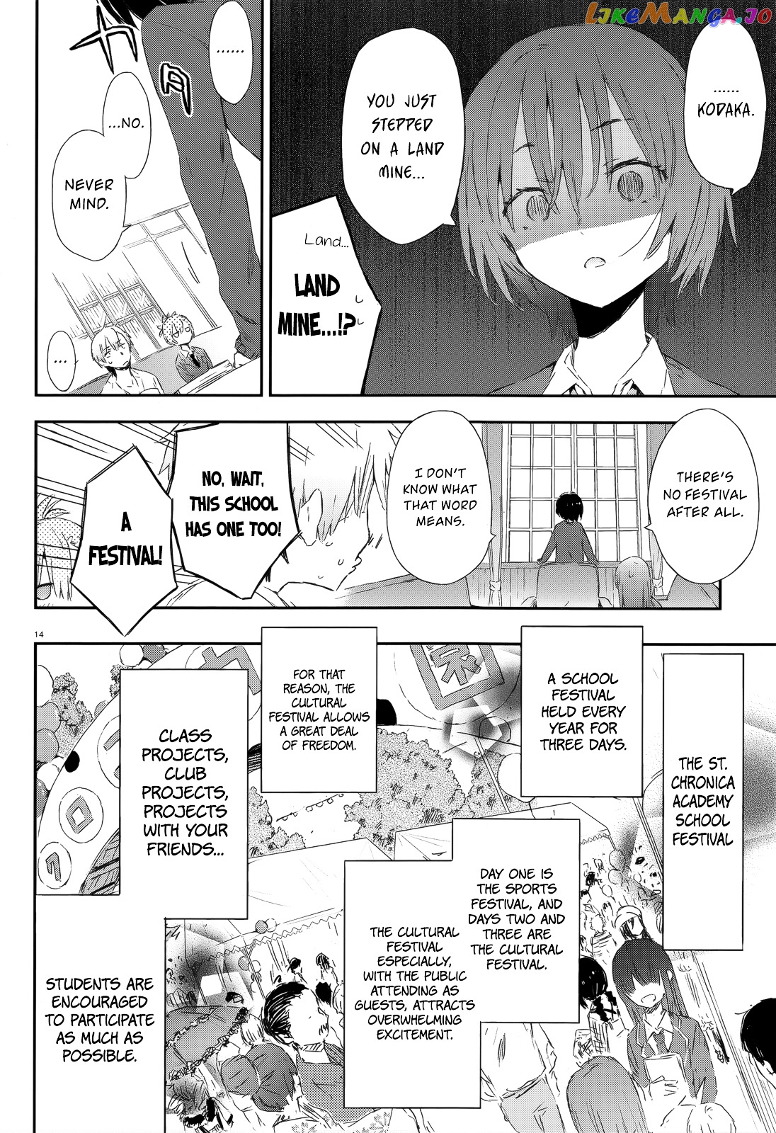 Boku Wa Tomodachi Ga Sukunai Plus chapter 44 - page 14