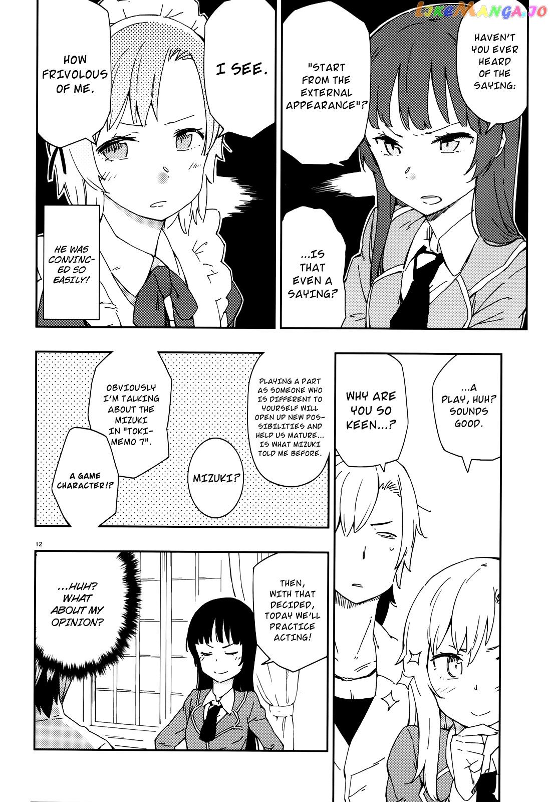 Boku Wa Tomodachi Ga Sukunai Plus chapter 8 - page 12