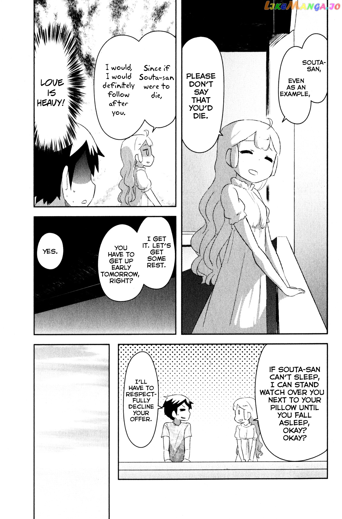 Kanojo ga Flag o Oraretara chapter 21 - page 40