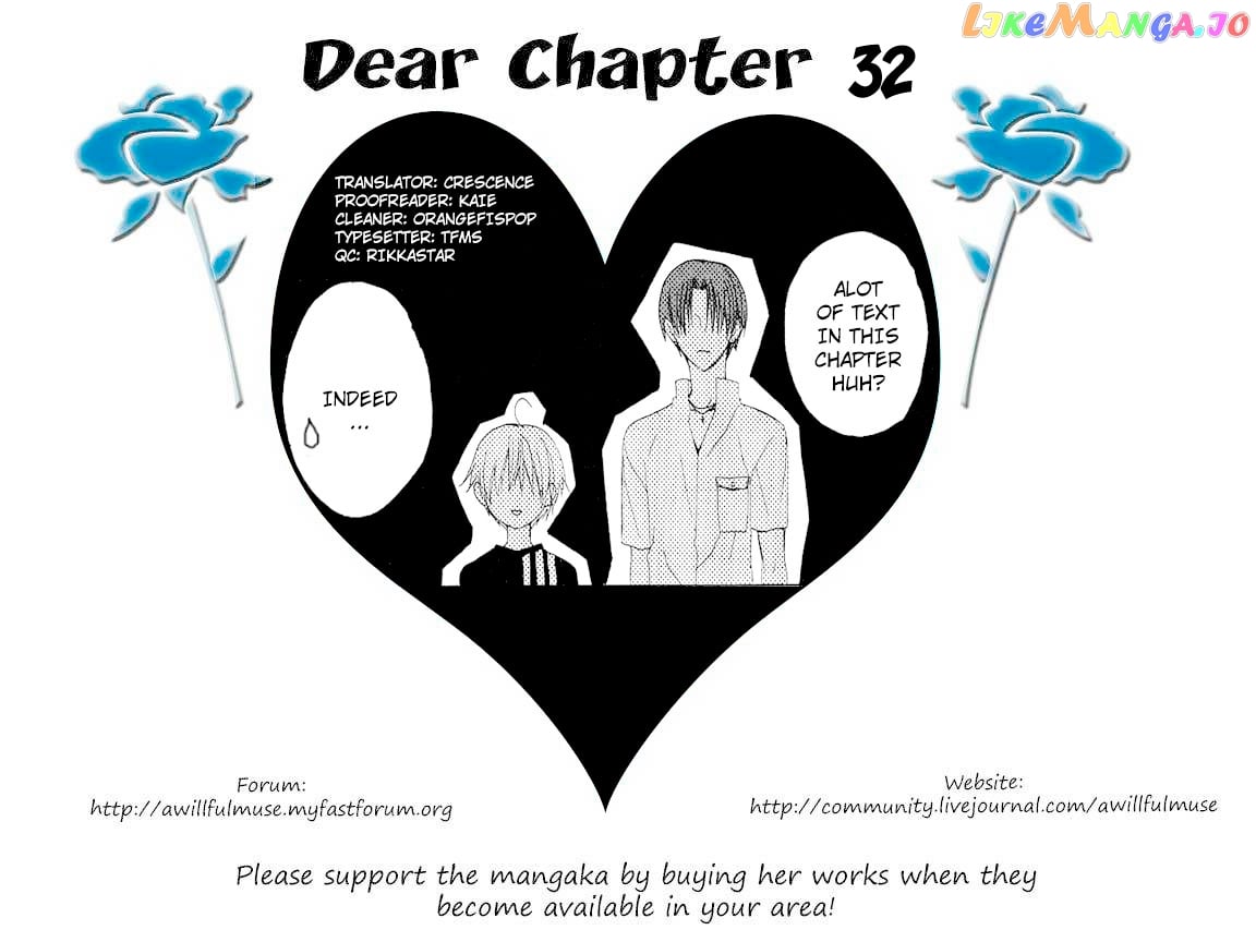 Dear chapter 32 - page 1