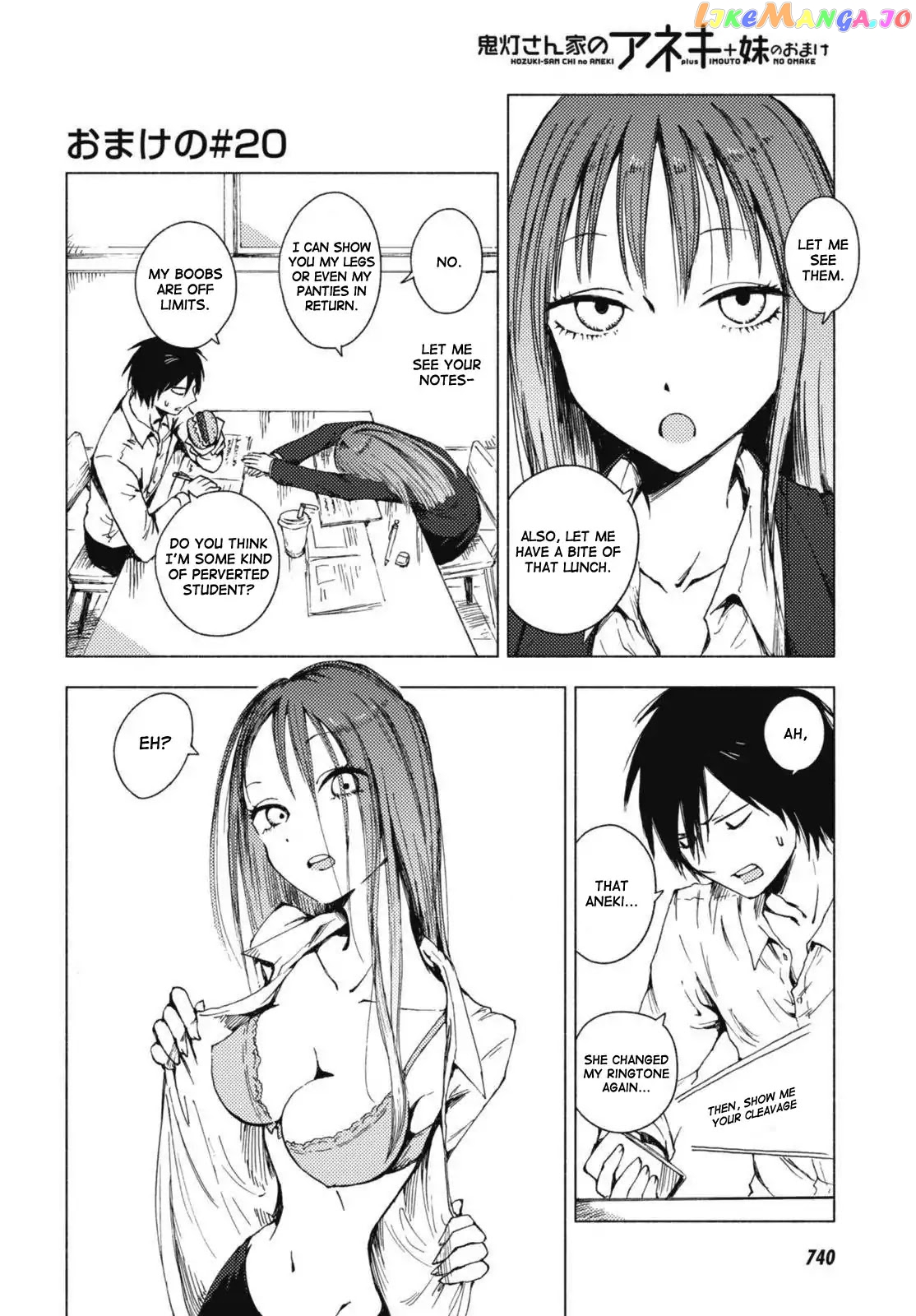 Hoozuki-san Chi no Aneki + Imouto chapter 123.5 - page 18