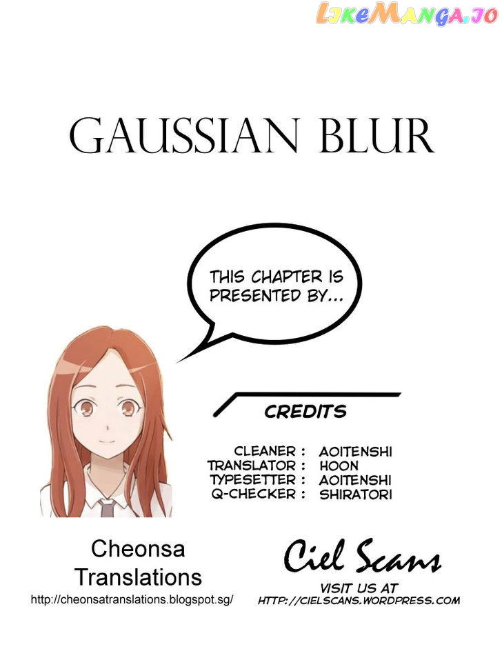 Gaussian Blur chapter 9 - page 1