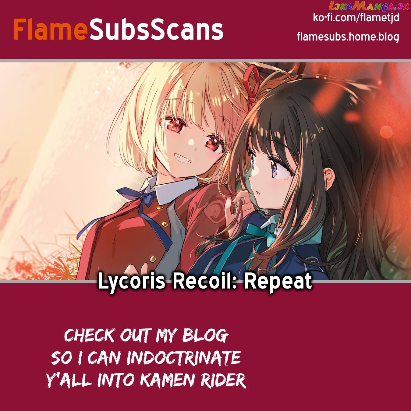 Lycoris Recoil Comic Anthology: Repeat chapter 8 - page 13