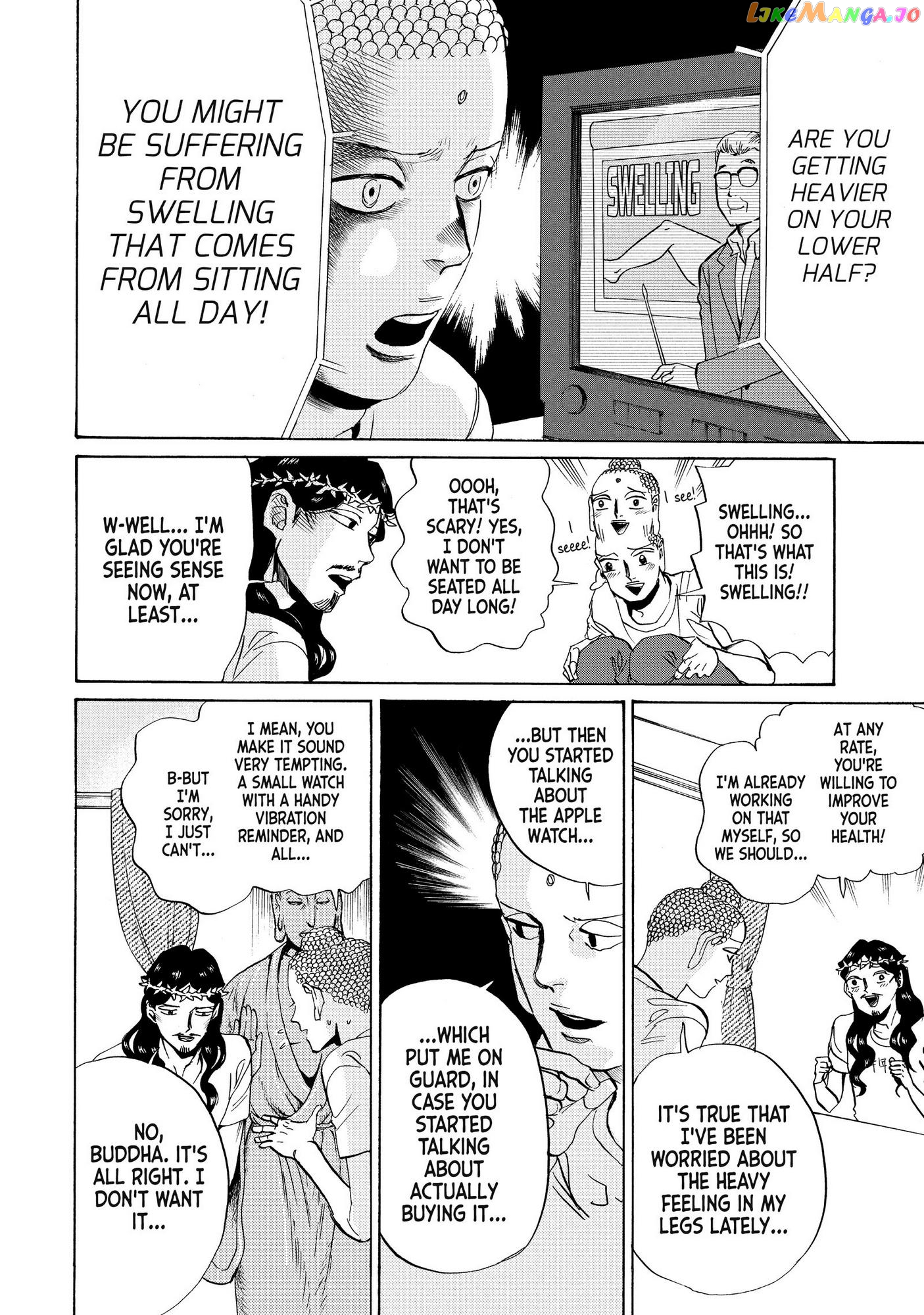 Saint Oniisan chapter 84 - page 4