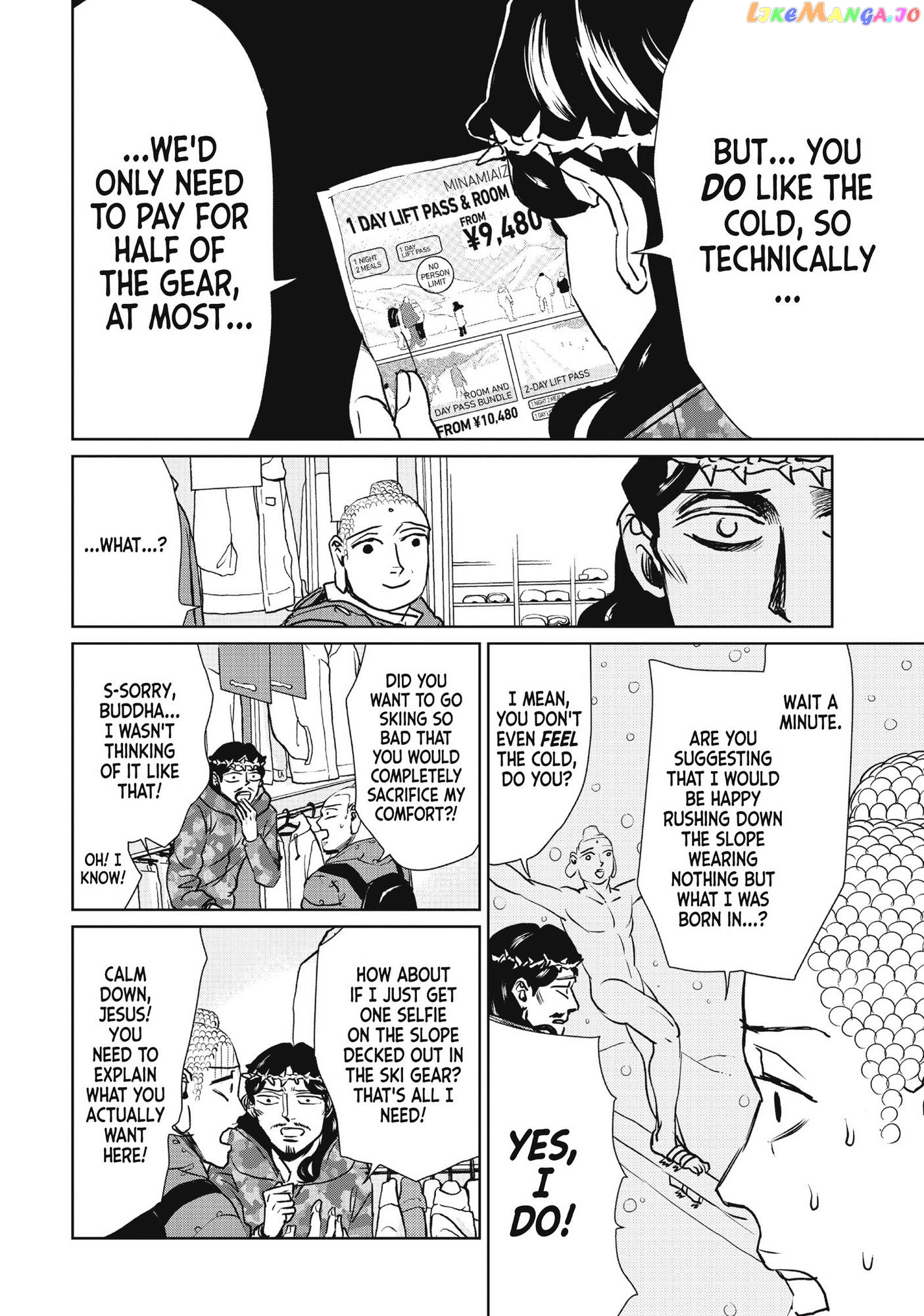 Saint Oniisan chapter 91 - page 4