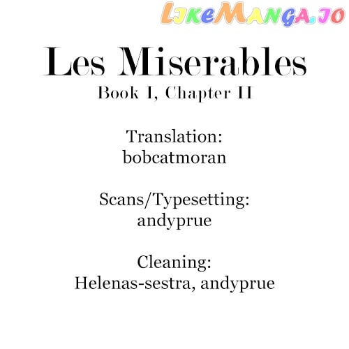 Les Misérables (Official) chapter 2 - page 1