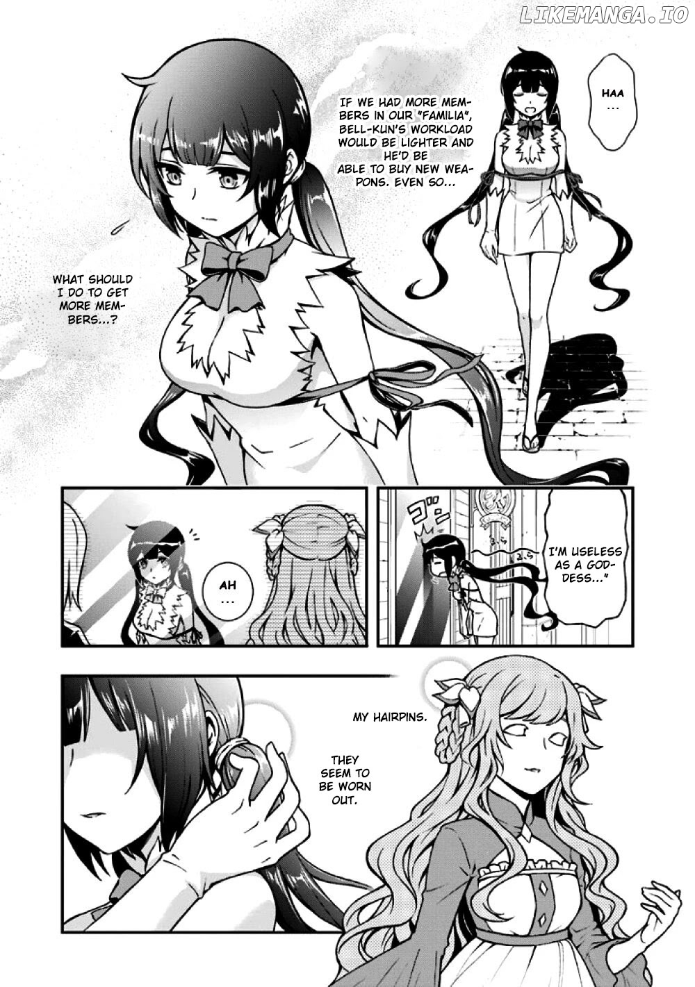 Dungeon ni Deai wo Motomeru no wa Machigatteiru Darou ka II chapter 0.1 - page 14