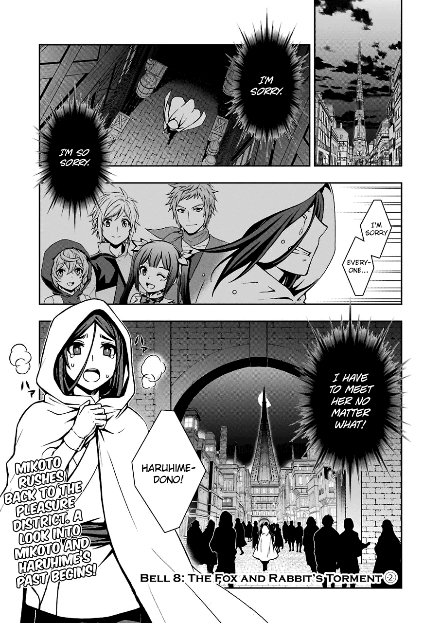 Dungeon ni Deai wo Motomeru no wa Machigatteiru Darou ka II chapter 8 - page 3