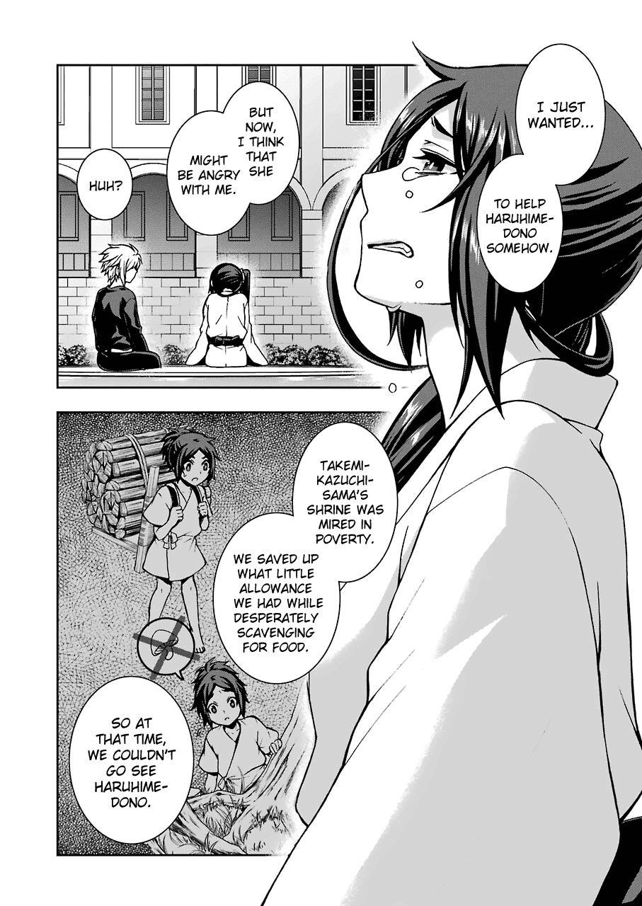 Dungeon ni Deai wo Motomeru no wa Machigatteiru Darou ka II chapter 11 - page 10