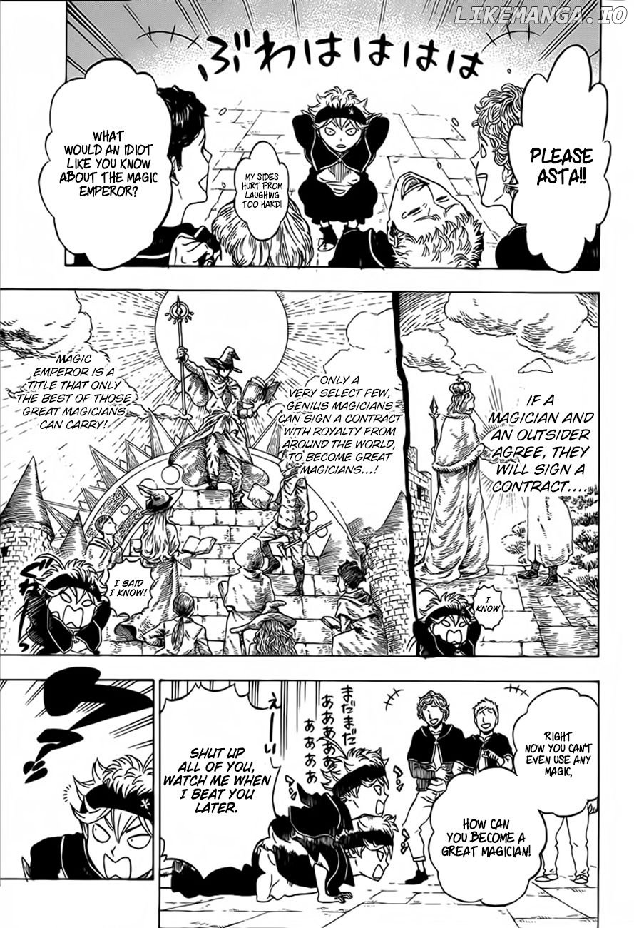 Black Clover chapter 0.1 - page 10