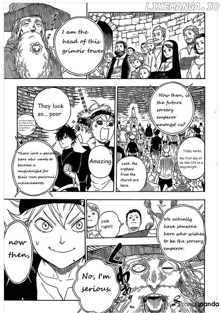 Black Clover chapter 1 - page 21