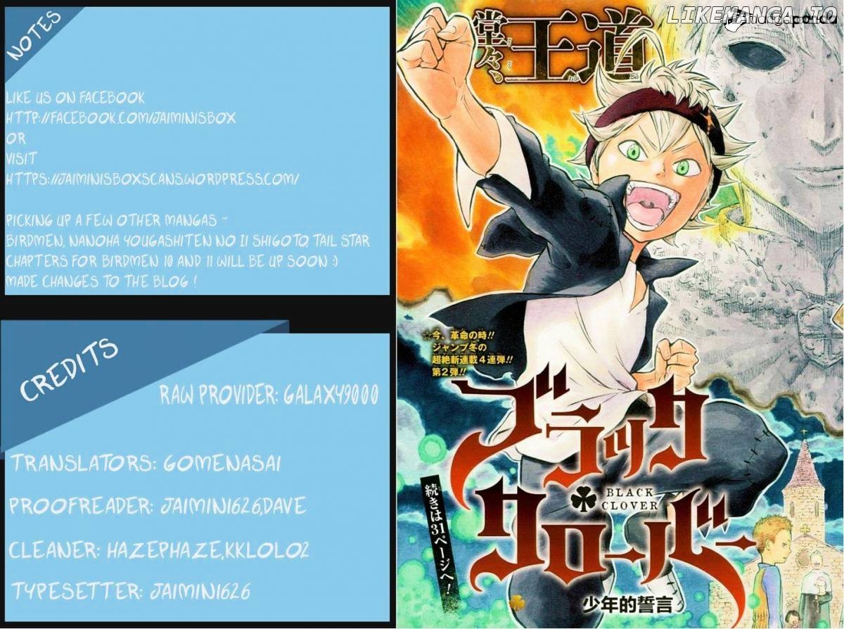 Black Clover chapter 9 - page 1