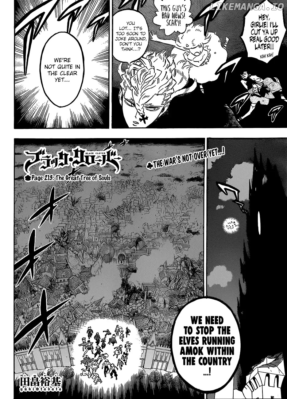 Black Clover chapter 213 - page 3