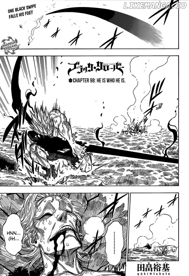 Black Clover chapter 98 - page 1