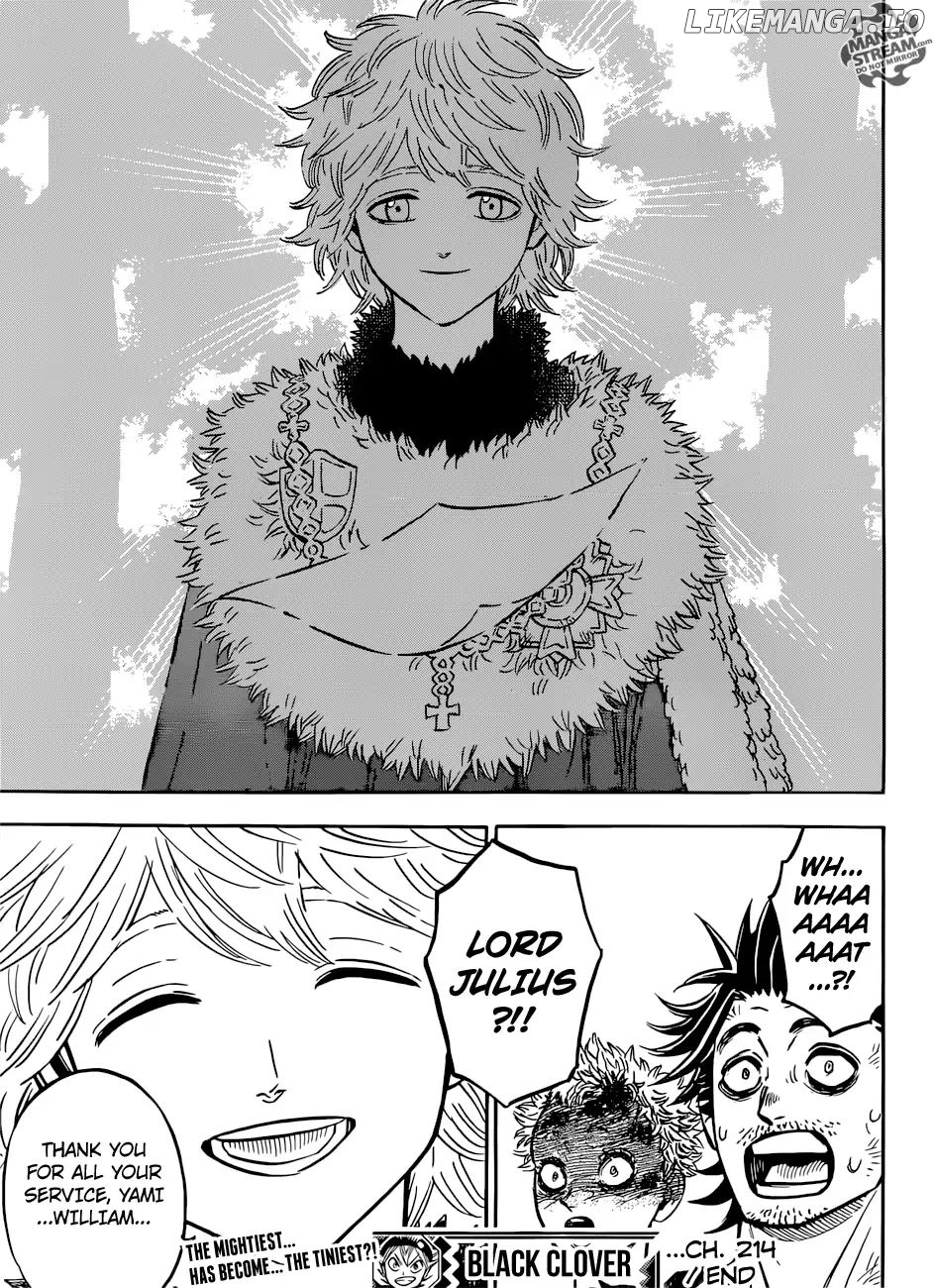 Black Clover chapter 214 - page 16