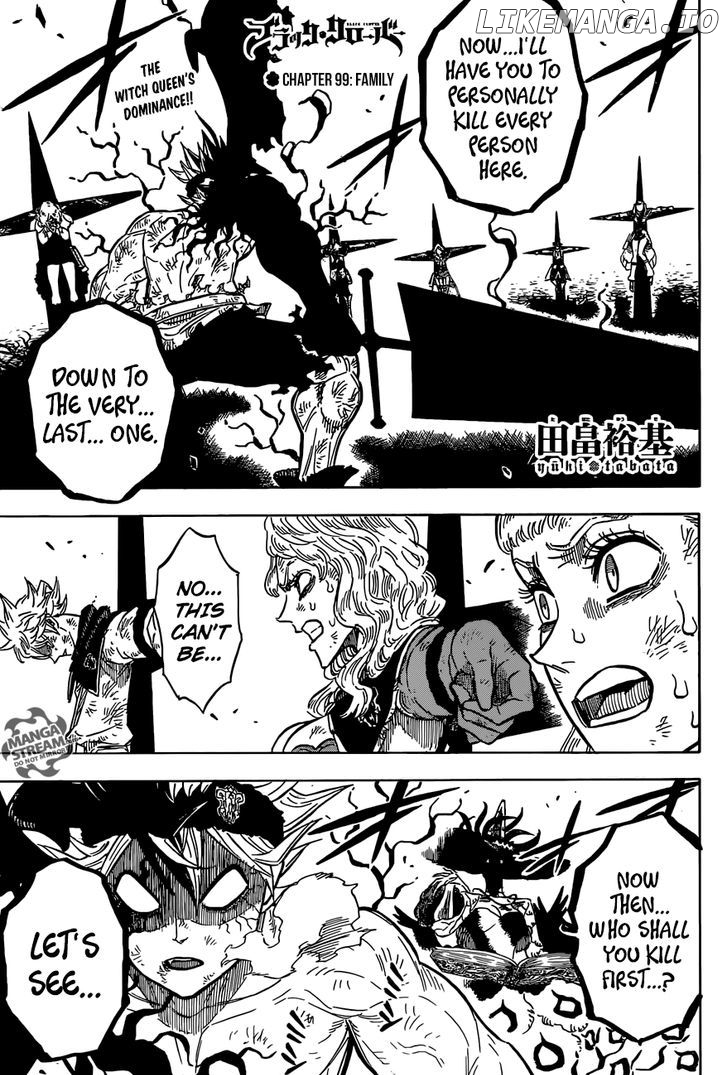 Black Clover chapter 99 - page 1