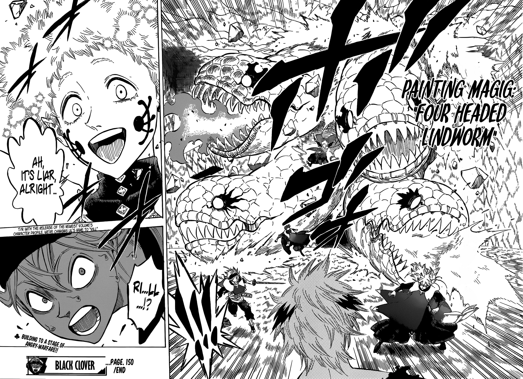 Black Clover chapter 150 - page 15