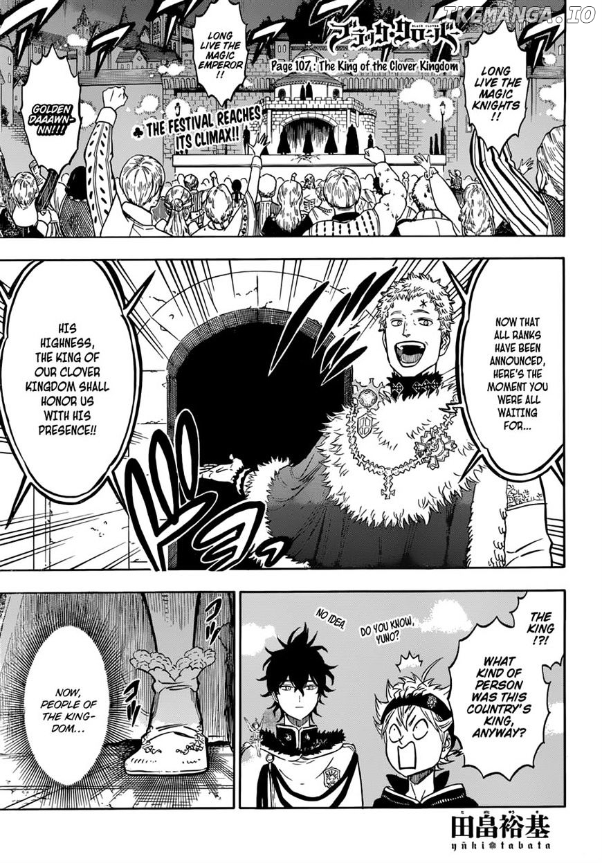 Black Clover chapter 107 - page 1