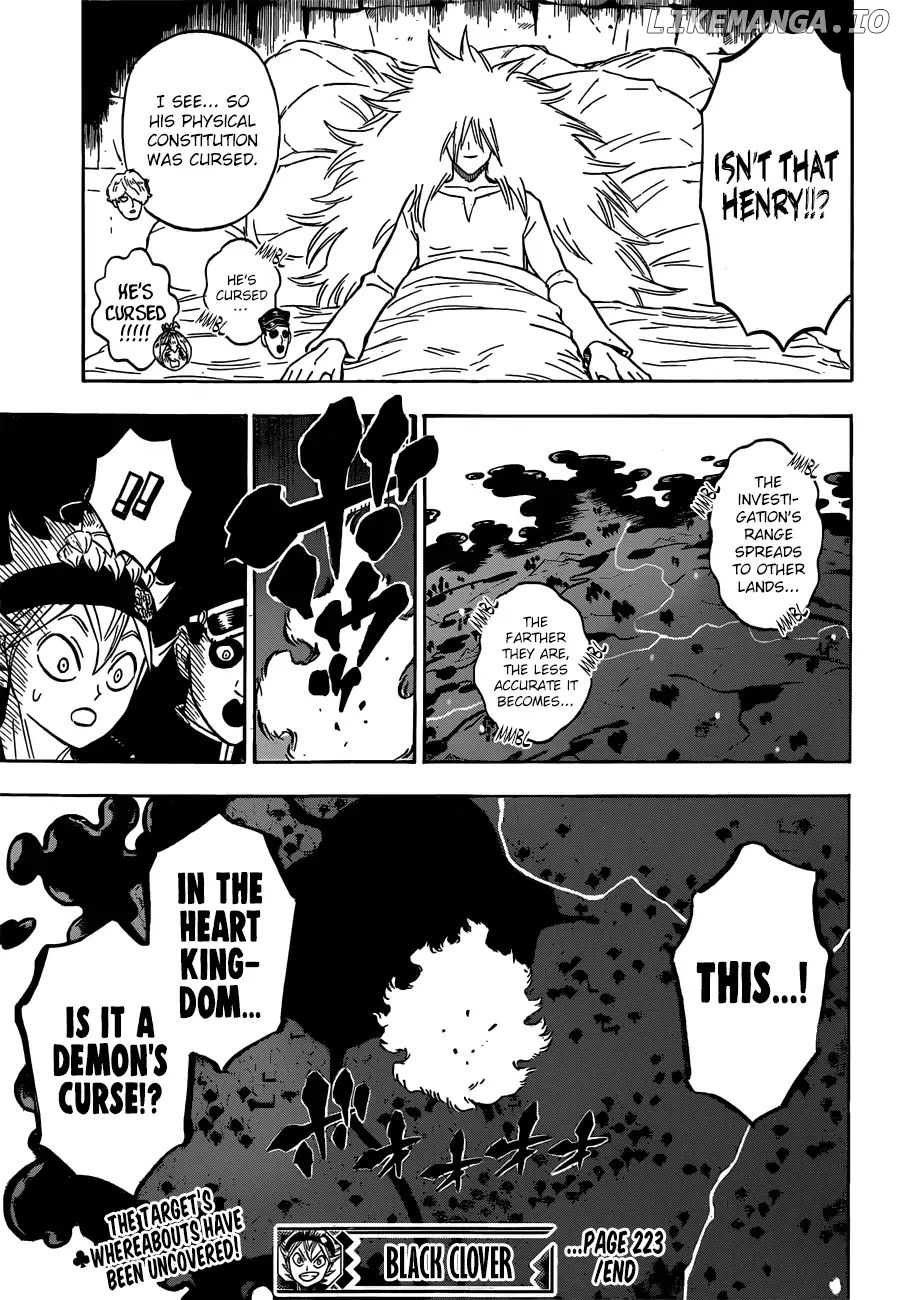 Black Clover chapter 223 - page 16