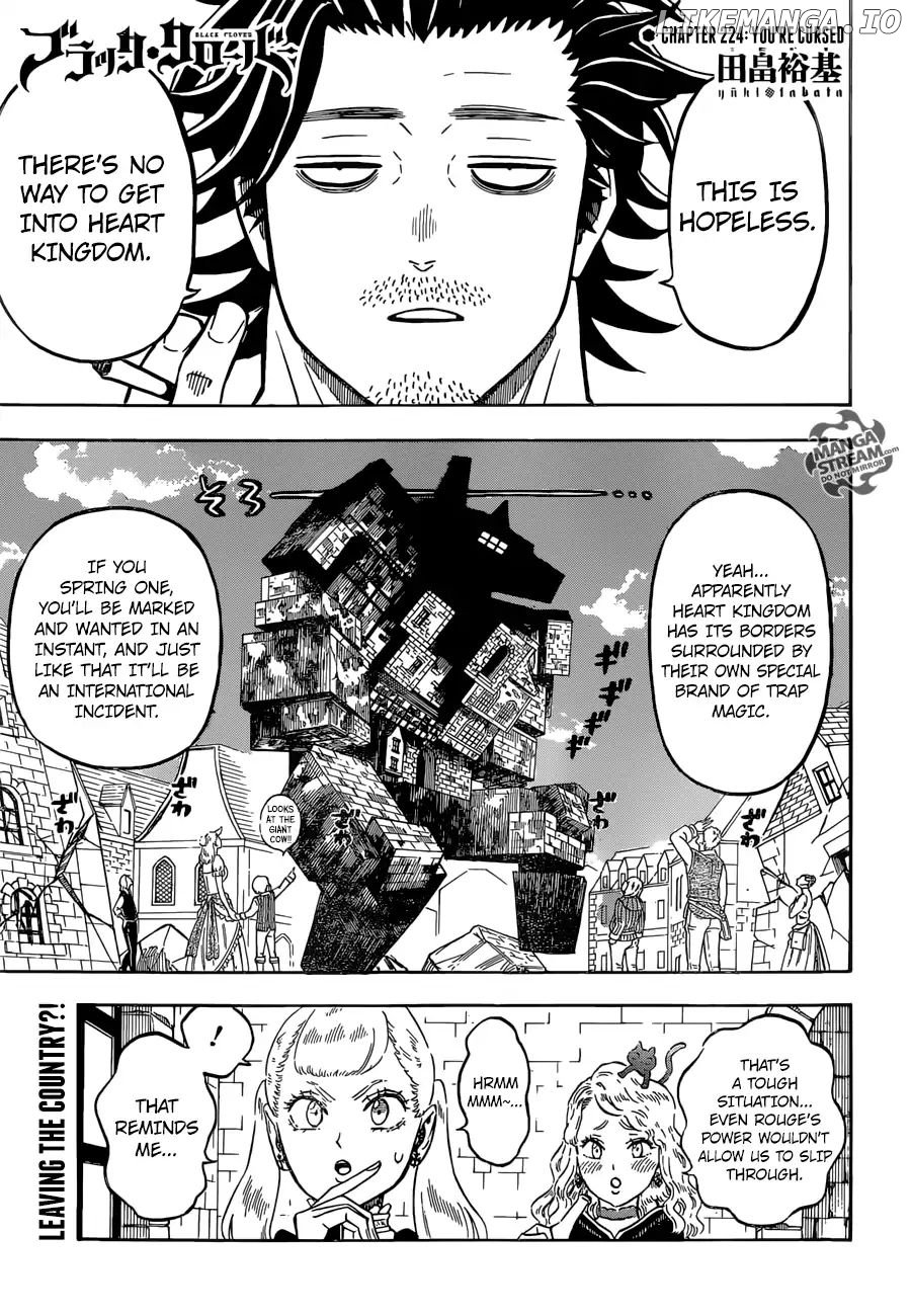 Black Clover chapter 224 - page 1