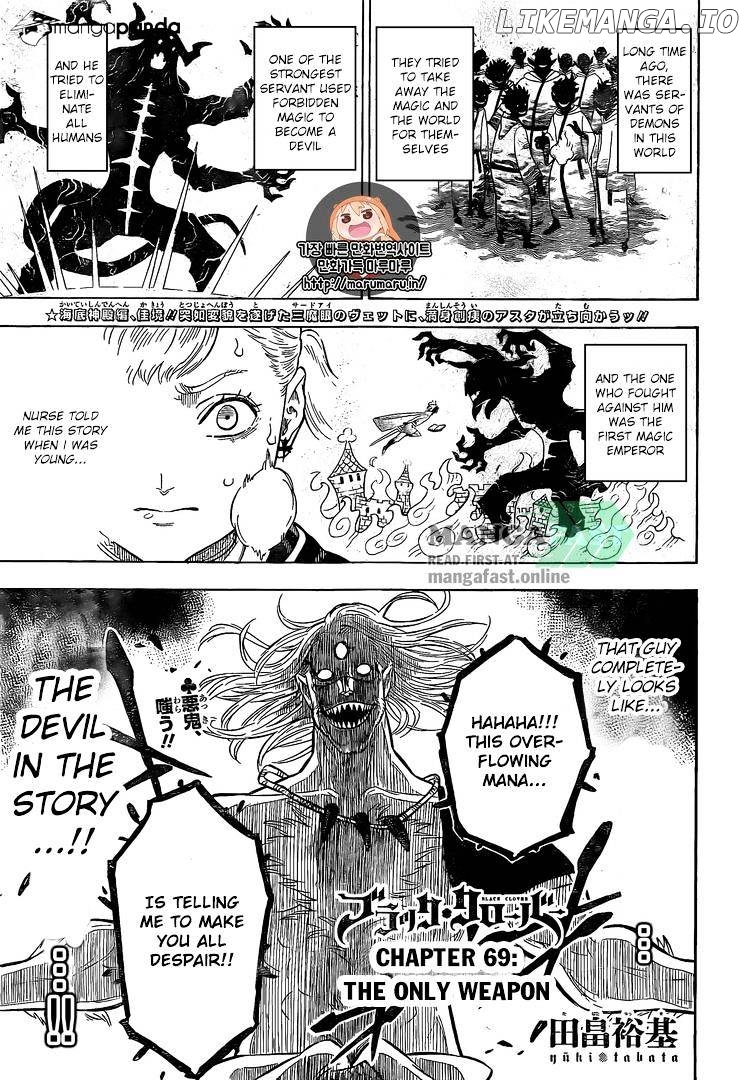 Black Clover chapter 69 - page 2