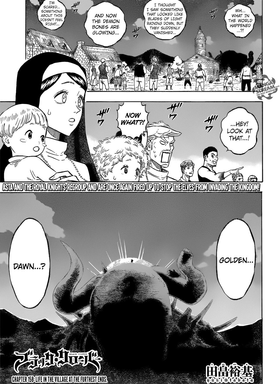 Black Clover chapter 158 - page 1