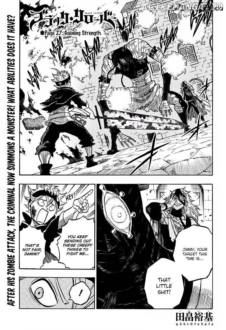 Black Clover chapter 27 - page 2