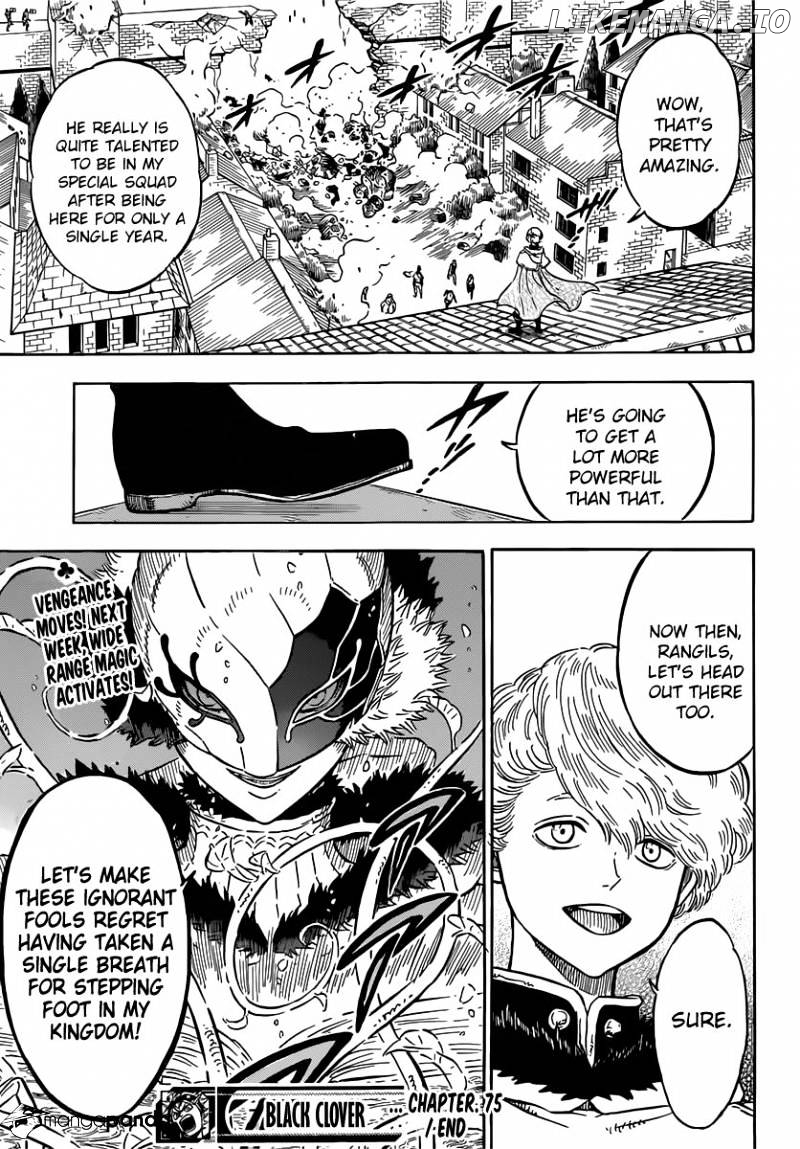 Black Clover chapter 75 - page 15