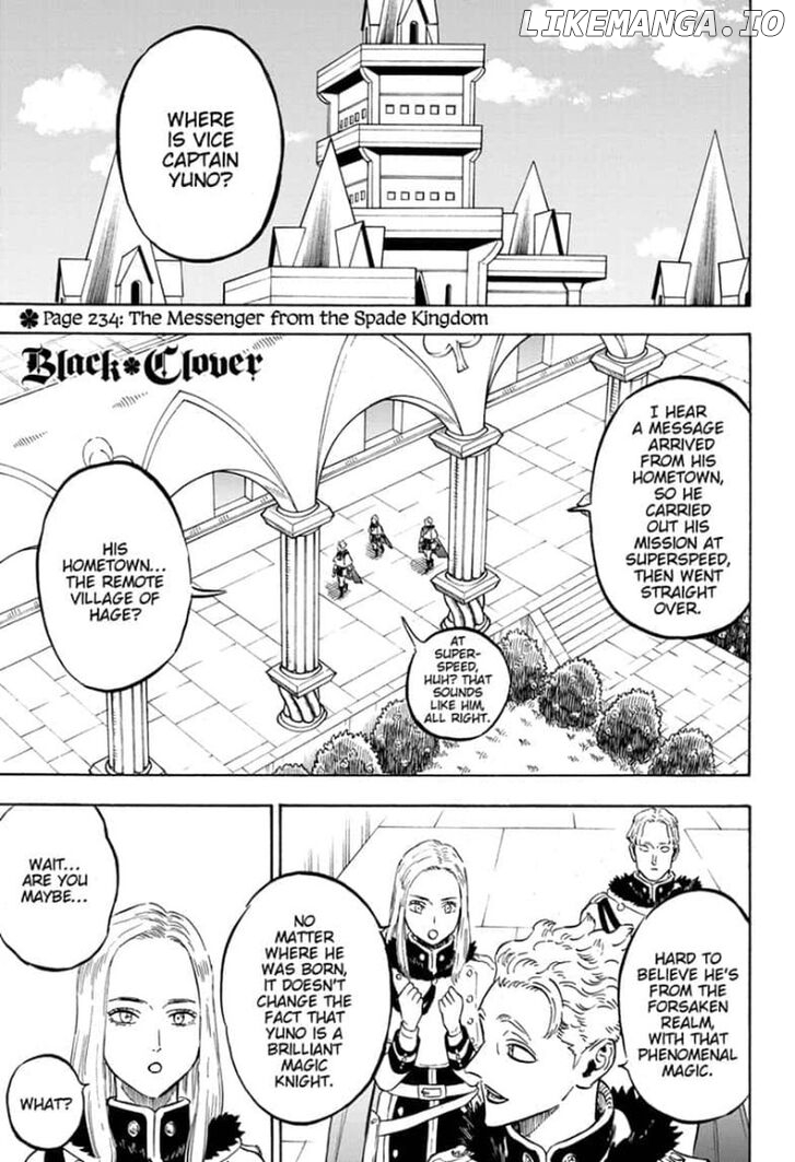 Black Clover chapter 234 - page 1