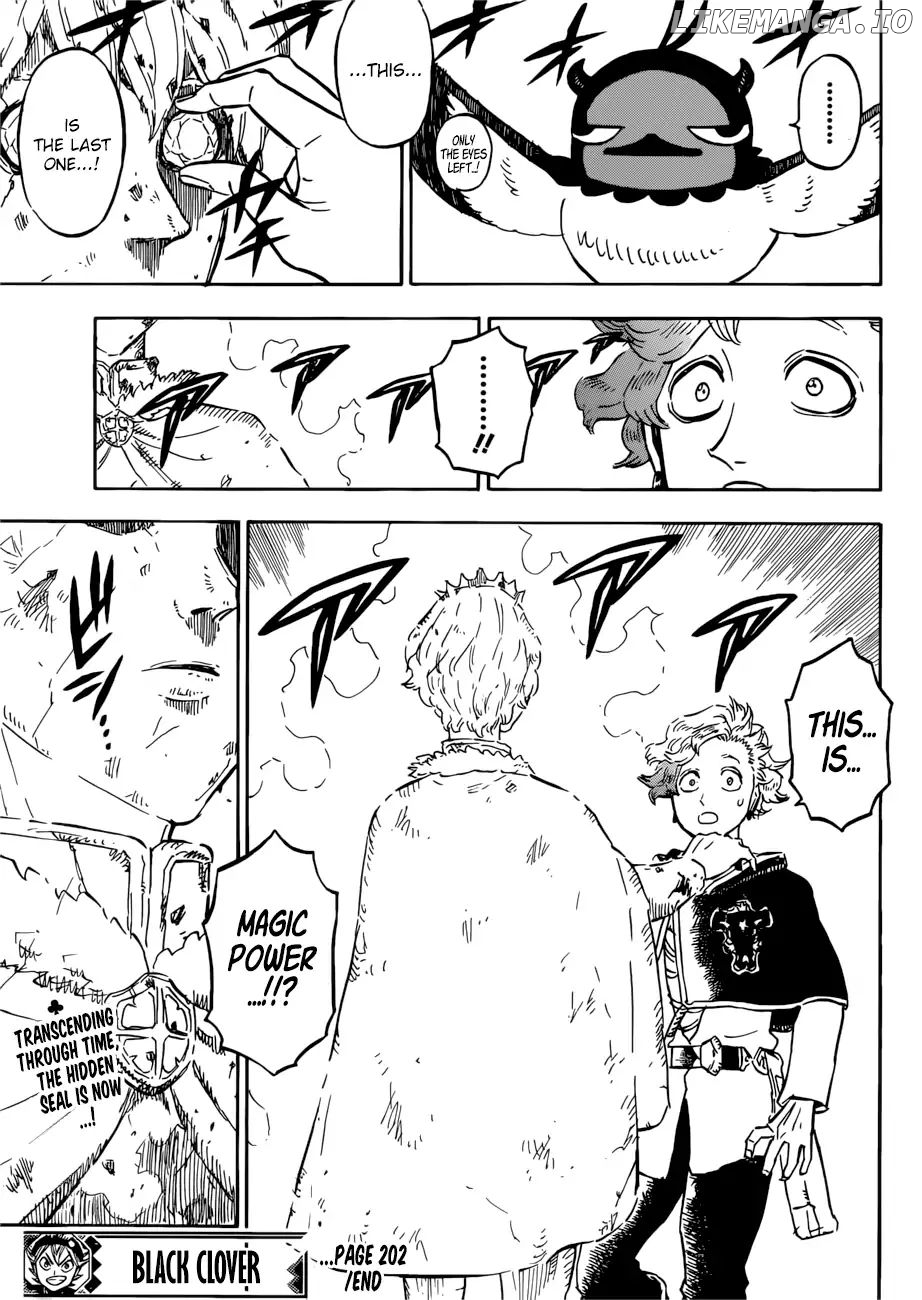 Black Clover chapter 202 - page 15