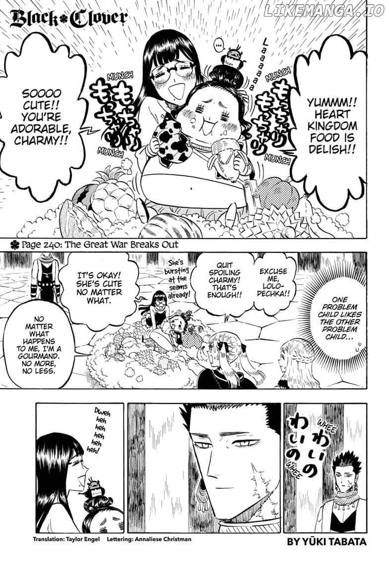 Black Clover chapter 240 - page 1